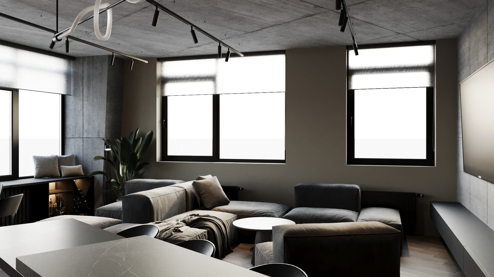 Дизайнерский ремонт  ул.Жасминовая  