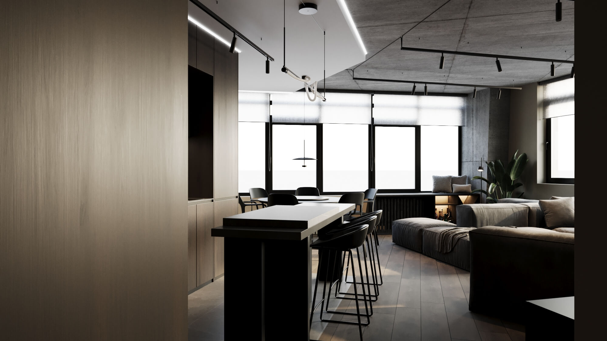 Дизайнерский ремонт  ул.Жасминовая  