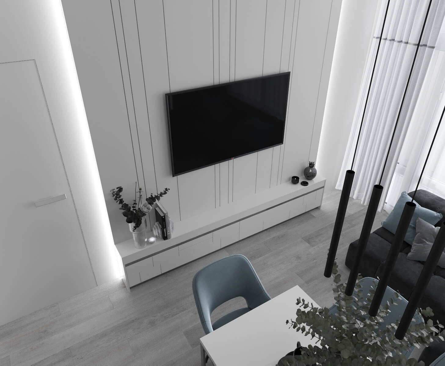 Дизайнерский ремонт ул Ратомская 