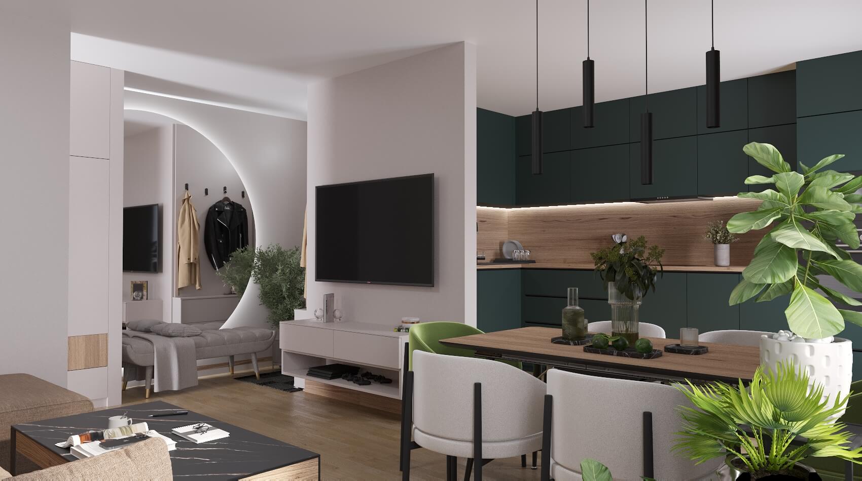 Дизайнерский ремонт пр Мира 