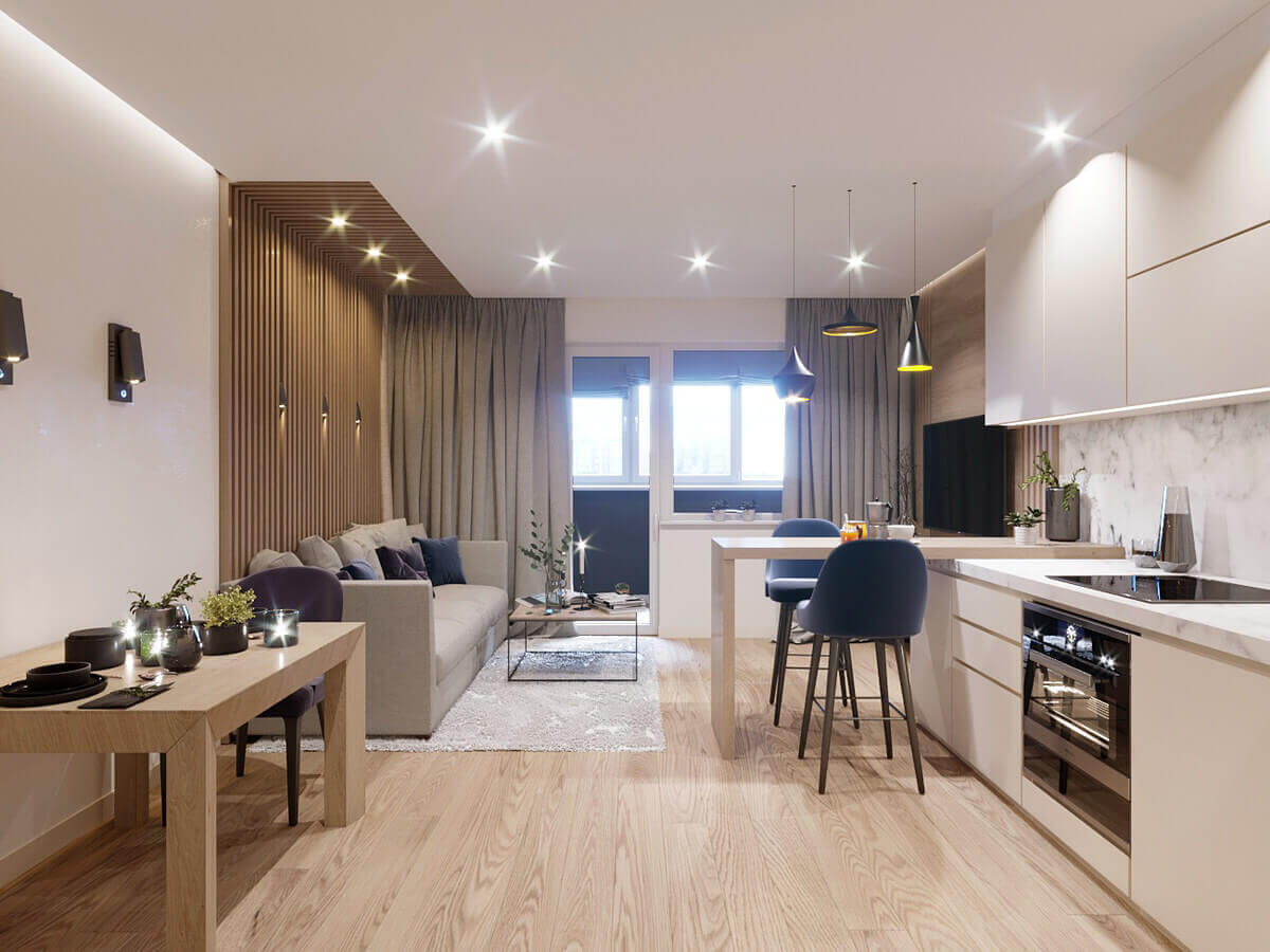 Дизайнерский ремонт ул Ф. Скарины 