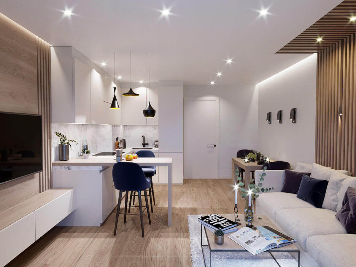 Дизайнерский ремонт ул Ф. Скарины 